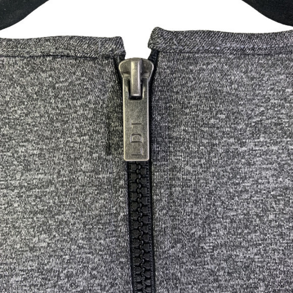 LDT Dark‎ Grey Mini Sheath Dress - NWT - Picture 6 of 10